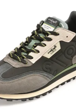 Pantofi sport PEPE JEANS negri, MS60003, din material textil imagine