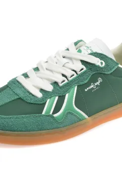 Pantofi sport PEPE JEANS verzi, BALL FUN, din material textil imagine
