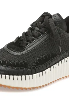 Pantofi sport PESETTO negri, 294P211, din material textil imagine