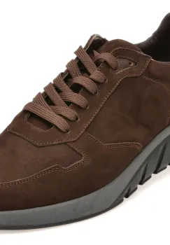Pantofi sport RELAX maro, 2623, din piele intoarsa imagine