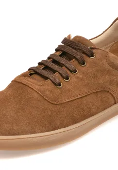 Pantofi sport RELAX maro, 8135, din piele intoarsa imagine