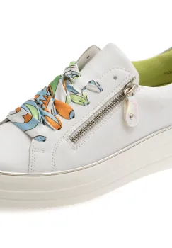Pantofi sport REMONTE albi, D1C06, din piele naturala imagine