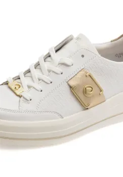 Pantofi sport REMONTE albi, D1C07, din piele naturala imagine