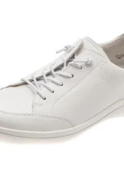 Pantofi sport REMONTE albi, D1E07, din piele naturala imagine