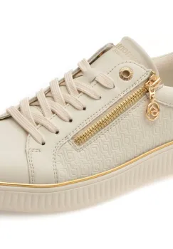 Pantofi sport REMONTE albi, D2E00, din piele naturala imagine