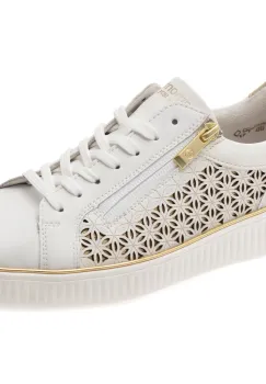 Pantofi sport REMONTE albi, D2E03, din piele naturala imagine