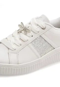 Pantofi sport REMONTE albi, D3E02, din piele naturala imagine