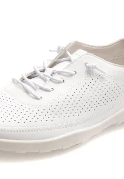 Pantofi sport REMONTE albi, R3521, din piele naturala imagine