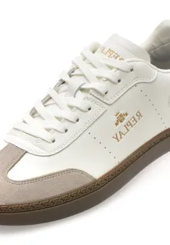 Pantofi sport REPLAY albi, GMSD7, din piele naturala imagine