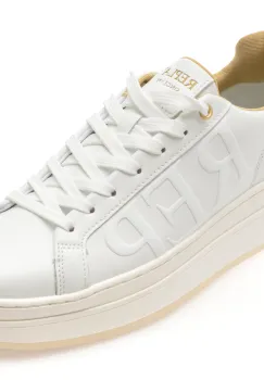 Pantofi sport REPLAY albi, GWZ6O, din piele naturala imagine