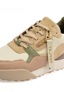Pantofi sport REPLAY albi, WS9H10L, din piele naturala imagine