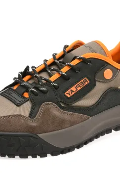 Pantofi sport REPLAY gri, MSF701T, din material textil si piele naturala imagine