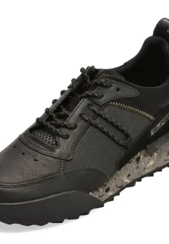 Pantofi sport REPLAY negri, MS1P2SL, din material textil si piele naturala imagine