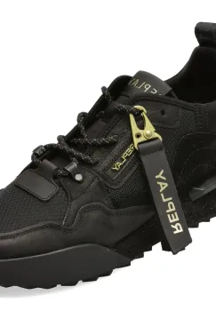 Pantofi sport REPLAY negri, MS1P2UL, din material textil si piele naturala imagine