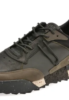 Pantofi sport REPLAY negri, MS1P64L, din material textil si piele naturala imagine