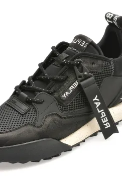 Pantofi sport REPLAY negri, MS8L15L, din material textil imagine