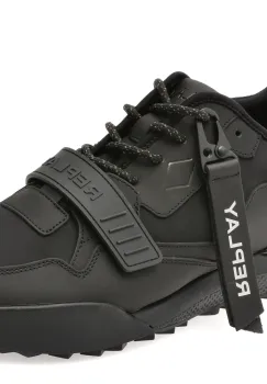 Pantofi sport REPLAY negri, MS8L19L, din material textil si piele naturala imagine