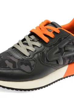 Pantofi sport REPLAY negri, MS9I07T, din material textil imagine