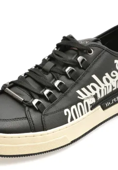 Pantofi sport REPLAY negri, MZ6R12T, din material textil imagine
