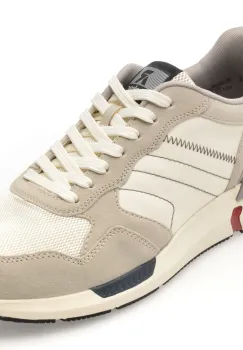 Pantofi sport RIEKER albi, U1401, din material textil imagine