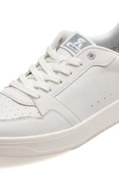 Pantofi sport RIEKER albi, U1902, din piele naturala imagine