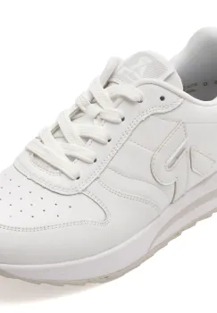Pantofi sport RIEKER albi, W2401, din piele naturala imagine