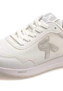 Pantofi sport RIEKER albi, W2404, din material textil imagine