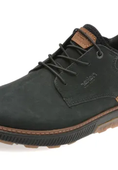 Pantofi sport RIEKER bleumarin, B3357, din piele naturala imagine