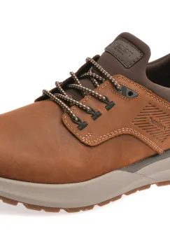 Pantofi sport RIEKER maro, 6050, din piele naturala imagine
