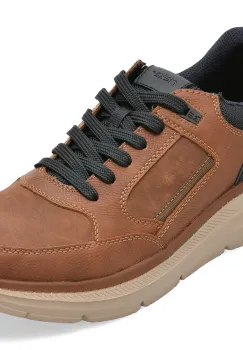 Pantofi sport RIEKER maro, B1801, din piele ecologica imagine