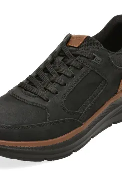Pantofi sport RIEKER negri, B1801, din piele ecologica imagine