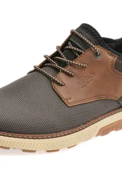 Pantofi sport RIEKER negri, B3357, din material textil imagine