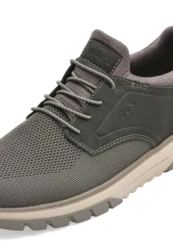 Pantofi sport RIEKER negri, B9352, din material textil imagine