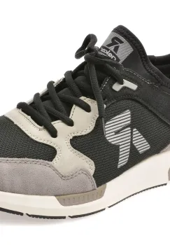 Pantofi sport RIEKER negri, U1405, din material textil imagine