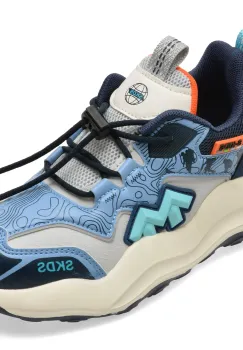 Pantofi sport SELECTION KIDS albastri, W986, din piele ecologica imagine