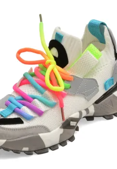 Pantofi sport SELECTION KIDS albi, 18159T, din material textil imagine