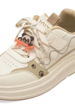 Pantofi sport SELECTION KIDS bej, 61089, din piele ecologica imagine
