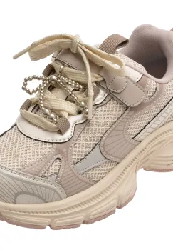 Pantofi sport SELECTION KIDS gri, 25102, din material textil imagine