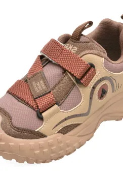 Pantofi sport SELECTION KIDS gri, W178, din piele ecologica imagine