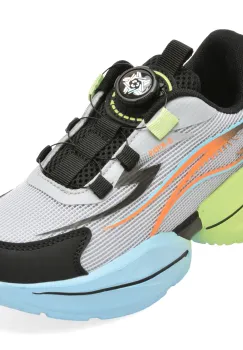 Pantofi sport SELECTION KIDS gri, W616, din material textil imagine