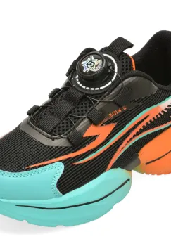 Pantofi sport SELECTION KIDS negri, W616, din material textil imagine