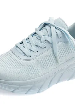 Pantofi sport SKECHERS albastri, 117385, din material textil imagine