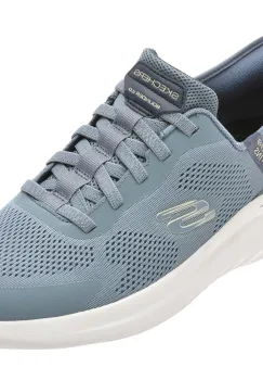 Pantofi sport SKECHERS albastri, 232459, din material textil imagine