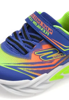 Pantofi sport SKECHERS albastri, FLEX-GLOW ULTRA, din material textil imagine
