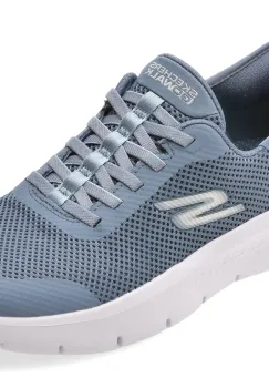 Pantofi sport SKECHERS albastri, GO WALK FLEX, din material textil imagine