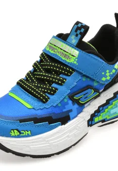 Pantofi sport SKECHERS albastri, MEGA-CRAFT 4K, din material textil imagine