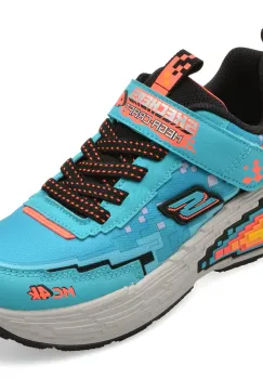 Pantofi sport SKECHERS albastri, MEGA-CRAFT 4K, din material textil imagine