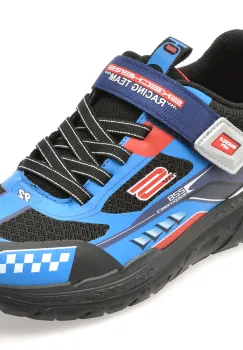 Pantofi sport SKECHERS albastri, SKECH TRACKS, din material textil imagine