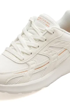 Pantofi sport SKECHERS albi, 117648, din material textil imagine