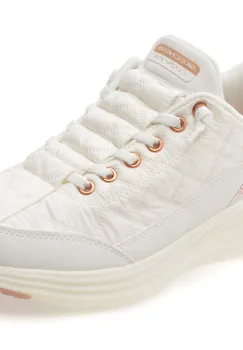 Pantofi sport SKECHERS albi, CONTOUR FOAM, din material textil imagine